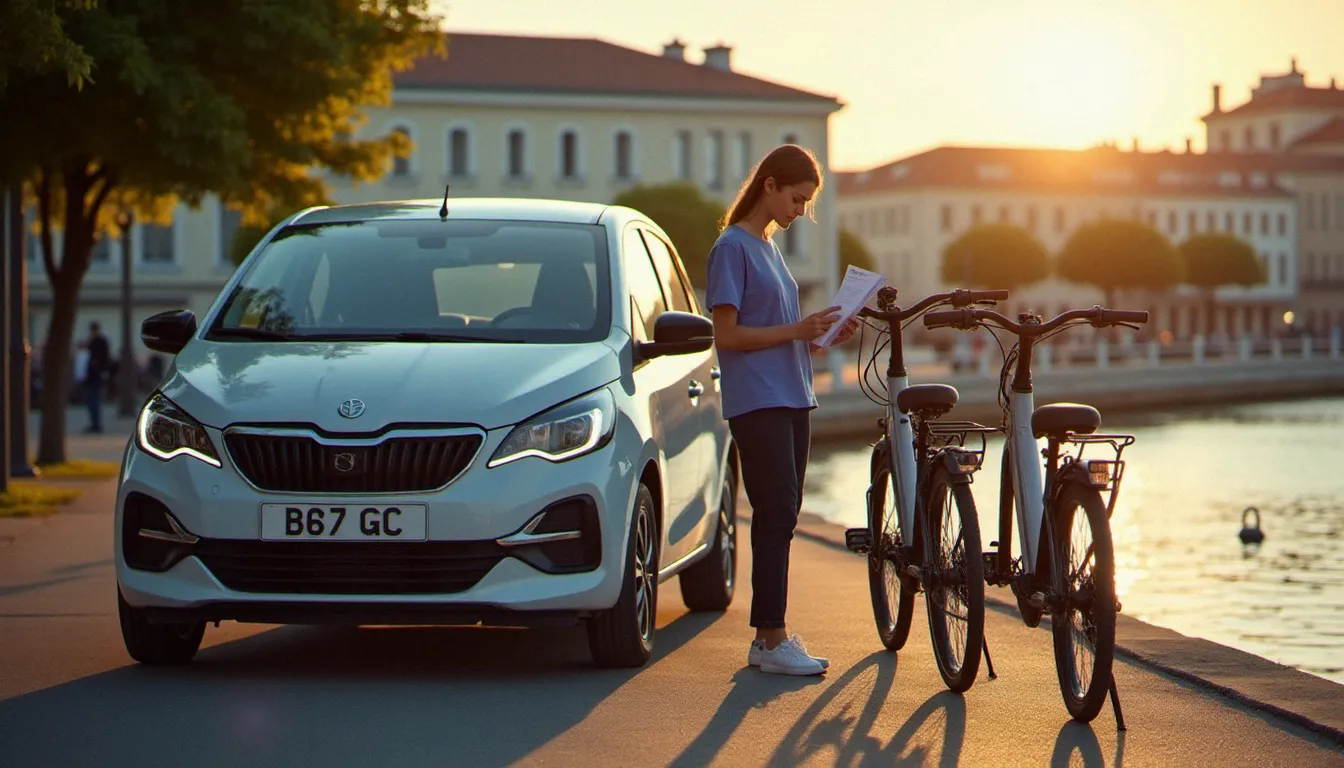 Location de voiture et de vélos électriques à Vichy près des bords d’Allier